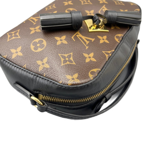 Louis Vuitton Saintonge Monogram Brown Black