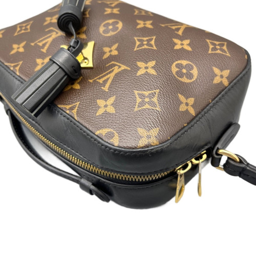Louis Vuitton Saintonge Monogram Brown Black