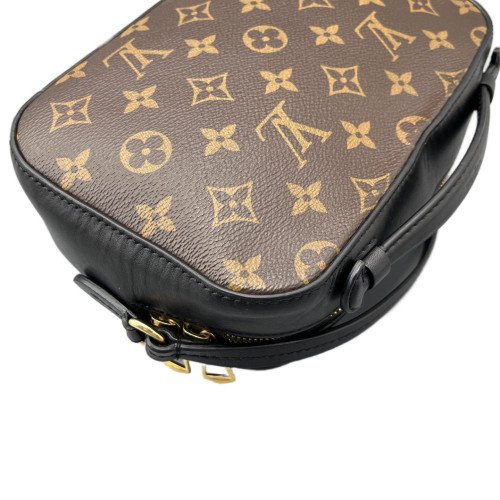 Louis Vuitton Saintonge Monogram Brown Black