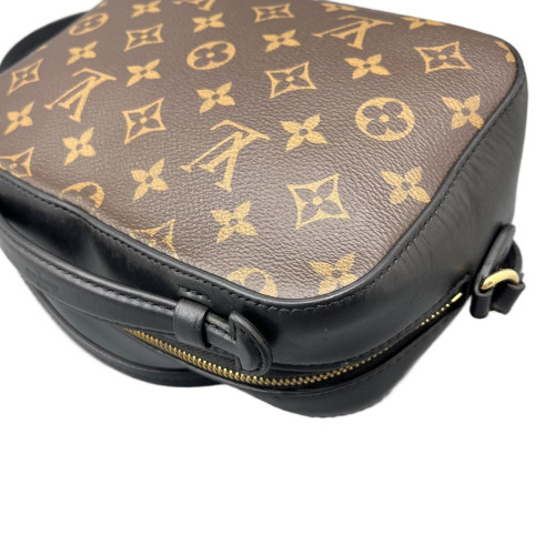 Louis Vuitton Saintonge Monogram Brown Black