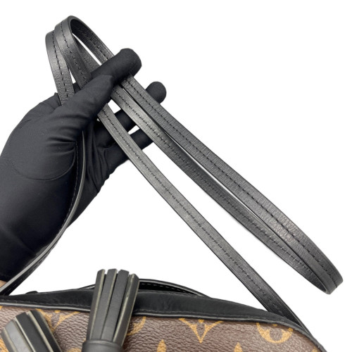Louis Vuitton Saintonge Monogram Brown Black