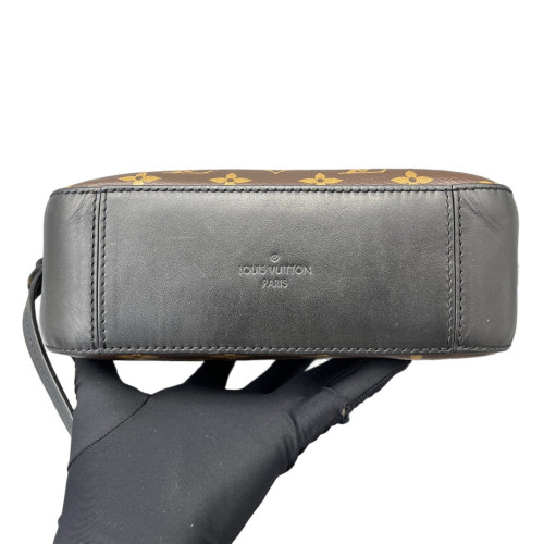 Louis Vuitton Saintonge Monogram Brown Black