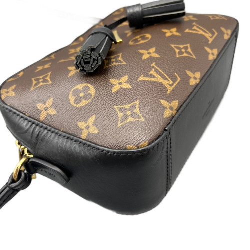 Louis Vuitton Saintonge Monogram Brown Black
