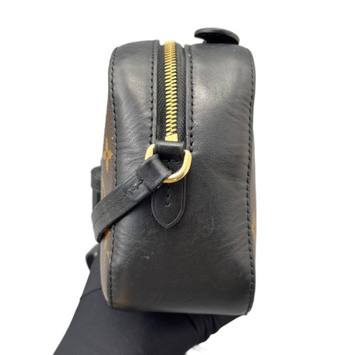 Louis Vuitton Saintonge Monogram Brown Black