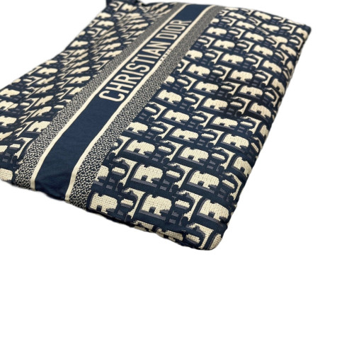 Dior Clutch Oblique Blue