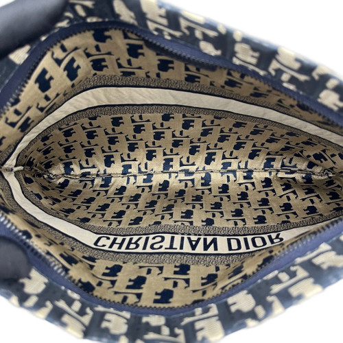 Dior Clutch Oblique Blue