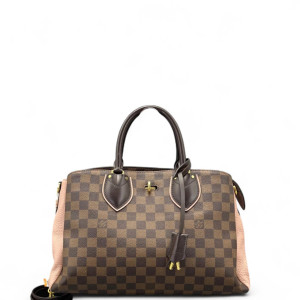Louis Vuitton Nromandy Large Damier Ebene Brown Pink