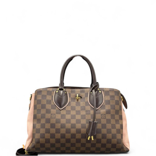 Louis Vuitton Nromandy Large Damier Ebene Brown Pink