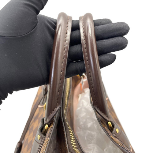 Louis Vuitton Nromandy Large Damier Ebene Brown Pink
