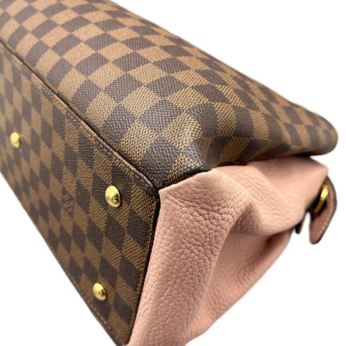 Louis Vuitton Nromandy Large Damier Ebene Brown Pink
