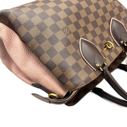 Louis Vuitton Nromandy Large Damier Ebene Brown Pink