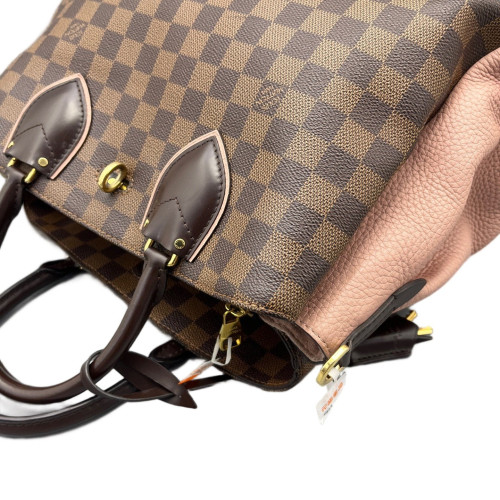 Louis Vuitton Nromandy Large Damier Ebene Brown Pink