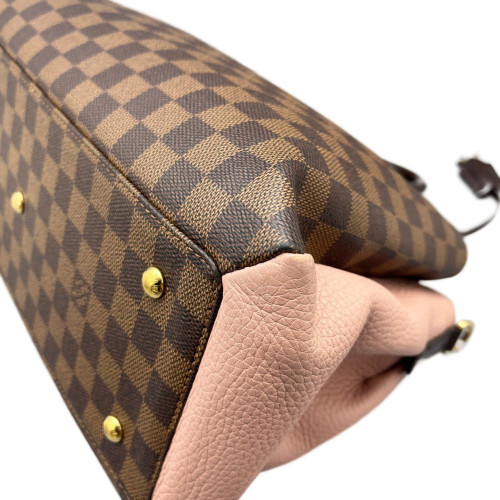 Louis Vuitton Nromandy Large Damier Ebene Brown Pink