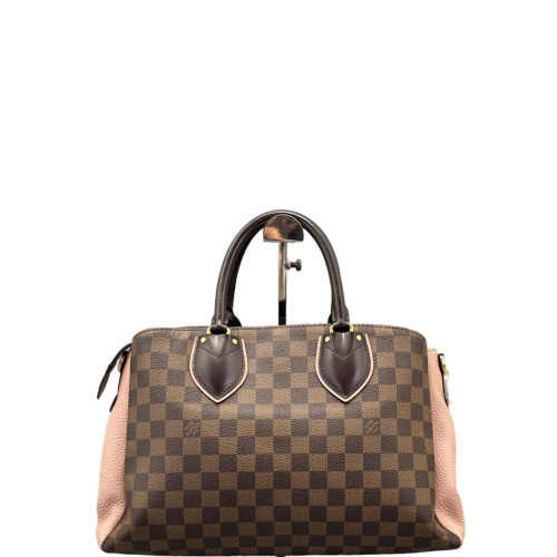 Louis Vuitton Nromandy Large Damier Ebene Brown Pink