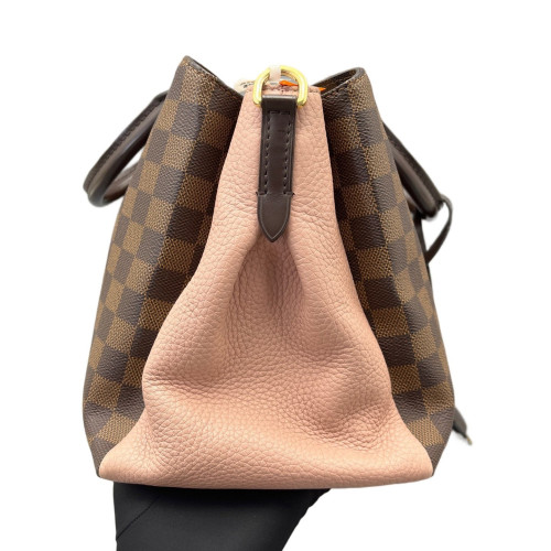Louis Vuitton Nromandy Large Damier Ebene Brown Pink