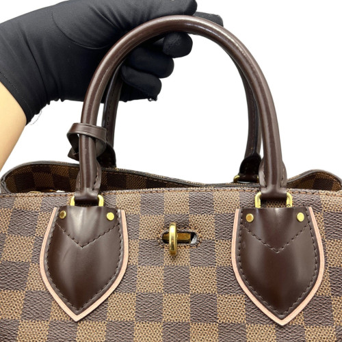 Louis Vuitton Nromandy Large Damier Ebene Brown Pink