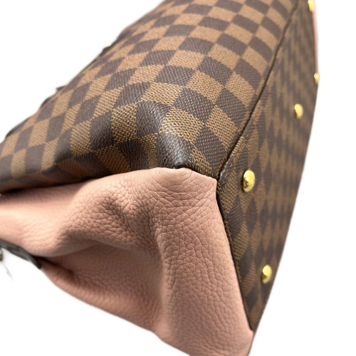 Louis Vuitton Nromandy Large Damier Ebene Brown Pink