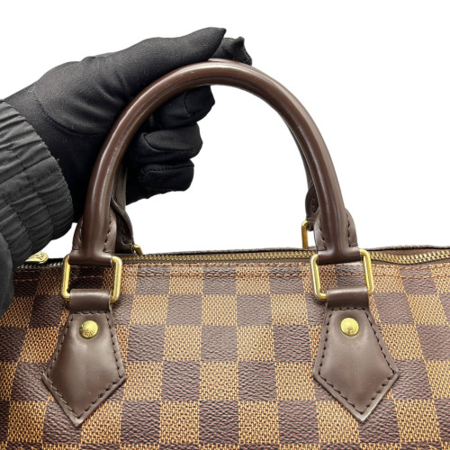 Louis Vuitton Speedy Bandouliere 30 Damier Ebene Brown