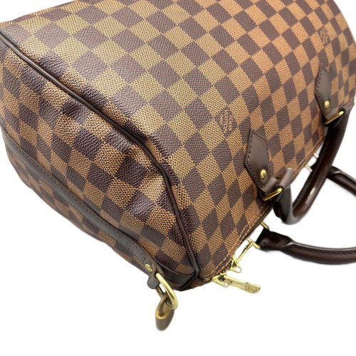 Louis Vuitton Speedy Bandouliere 30 Damier Ebene Brown