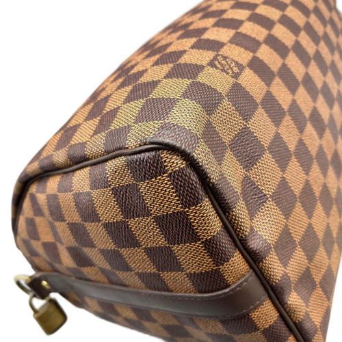Louis Vuitton Speedy Bandouliere 30 Damier Ebene Brown