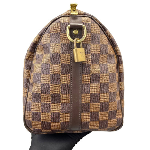 Louis Vuitton Speedy Bandouliere 30 Damier Ebene Brown
