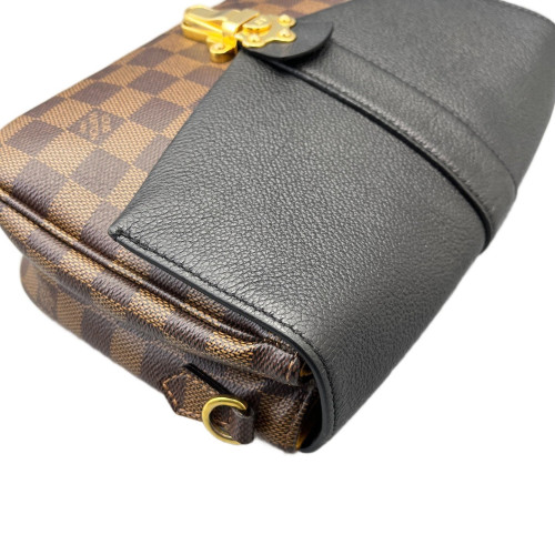 Louis Vuitton Clapton PM Damier Ebene Brown Black Louis Vuitton Clapton PM Damier Ebene Brown Black
