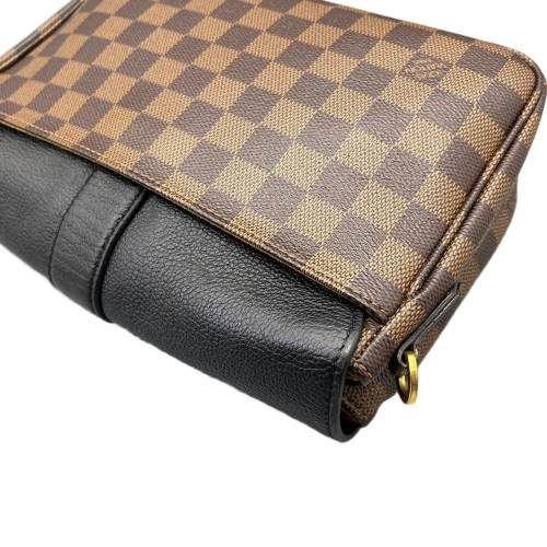 Louis Vuitton Clapton PM Damier Ebene Brown Black Louis Vuitton Clapton PM Damier Ebene Brown Black