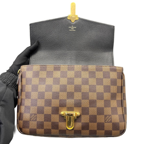 Louis Vuitton Clapton PM Damier Ebene Brown Black Louis Vuitton Clapton PM Damier Ebene Brown Black