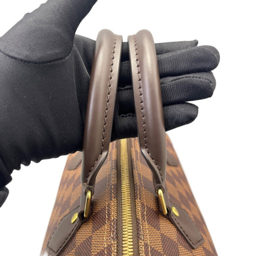 Louis Vuitton Speedy Bandouliere 25 Damier Ebene Brown