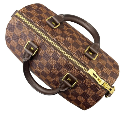 Louis Vuitton Speedy Bandouliere 25 Damier Ebene Brown