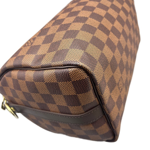 Louis Vuitton Speedy Bandouliere 25 Damier Ebene Brown