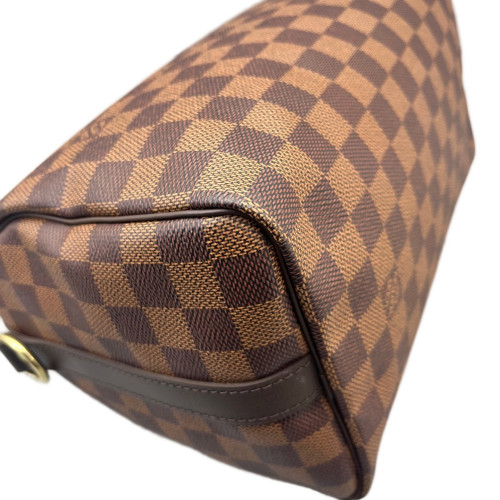 Louis Vuitton Speedy Bandouliere 25 Damier Ebene Brown