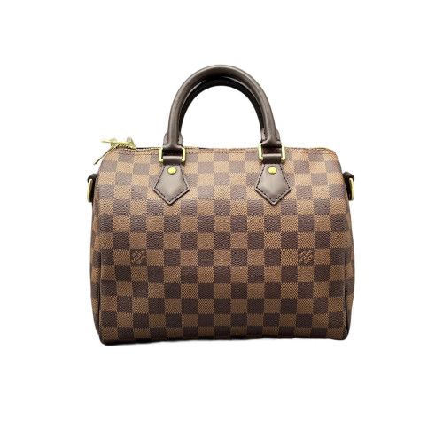Louis Vuitton Speedy Bandouliere 25 Damier Ebene Brown