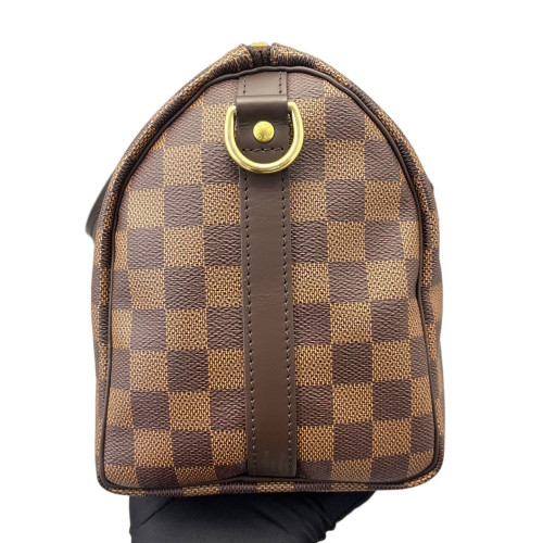 Louis Vuitton Speedy Bandouliere 25 Damier Ebene Brown