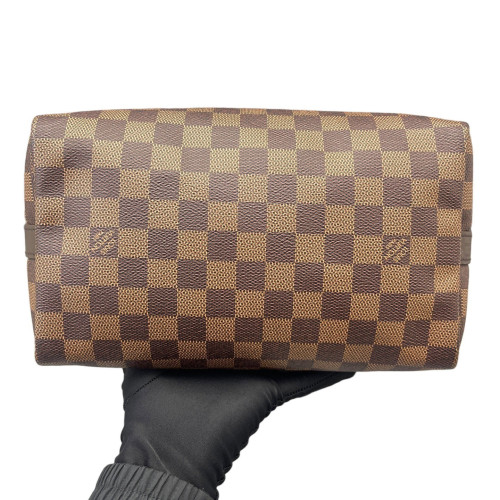 Louis Vuitton Speedy Bandouliere 25 Damier Ebene Brown