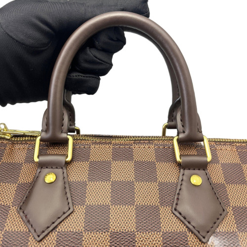 Louis Vuitton Speedy Bandouliere 25 Damier Ebene Brown