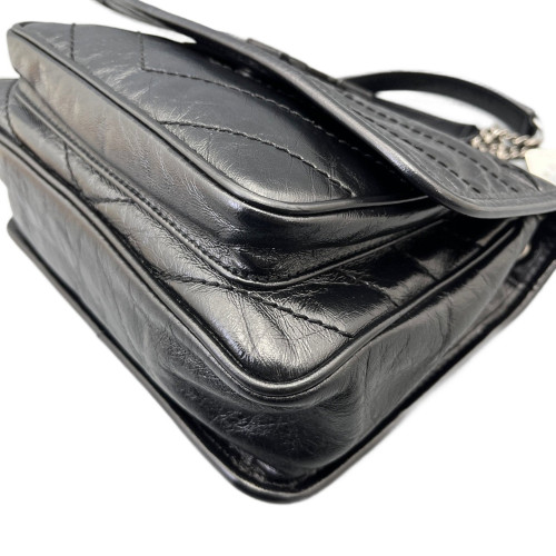 Yves Saint Laurent Baby Niki Chain Calfskin Black