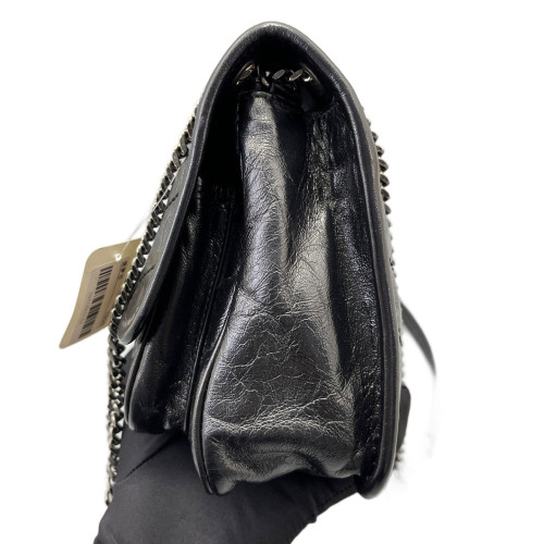 Yves Saint Laurent Baby Niki Chain Calfskin Black