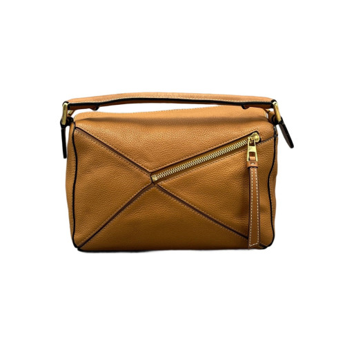 Loewe Small Puzzle Grained Calfskin Tan Loewe Small Puzzle Grained Calfskin Tan