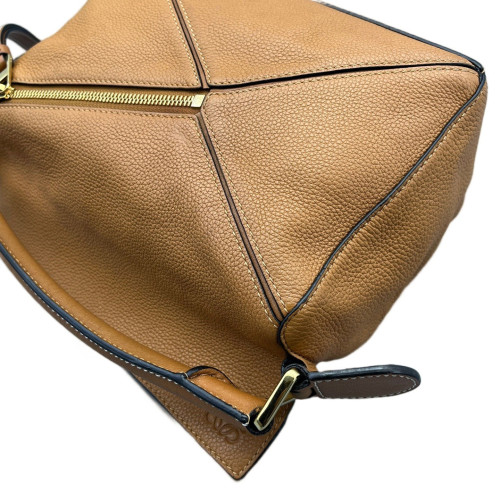 Loewe Small Puzzle Grained Calfskin Tan Loewe Small Puzzle Grained Calfskin Tan