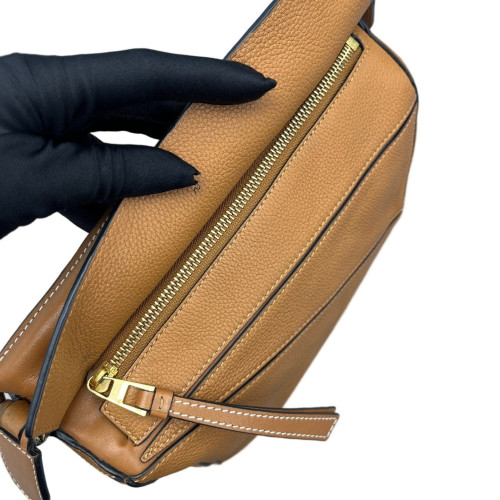 Loewe Small Puzzle Grained Calfskin Tan Loewe Small Puzzle Grained Calfskin Tan