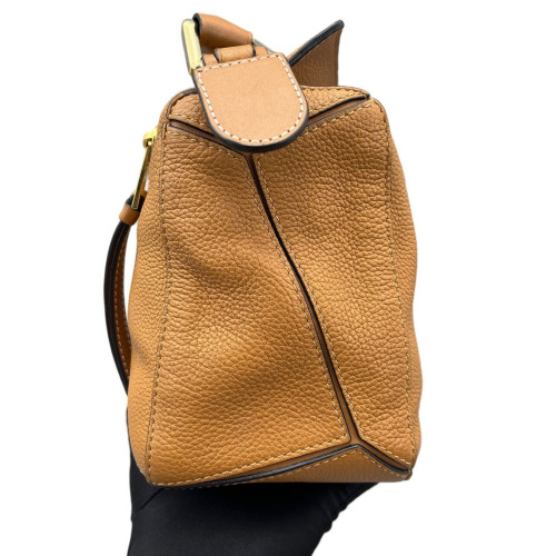 Loewe Small Puzzle Grained Calfskin Tan Loewe Small Puzzle Grained Calfskin Tan