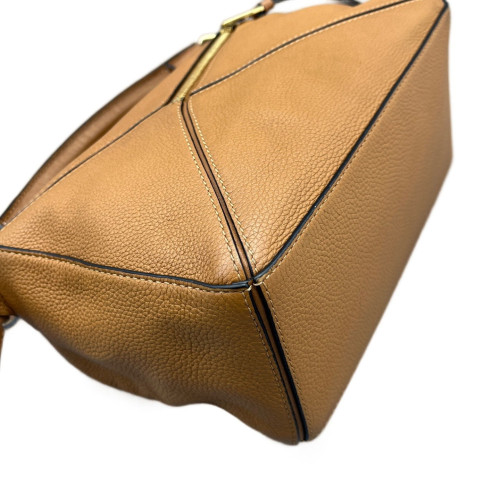 Loewe Small Puzzle Grained Calfskin Tan Loewe Small Puzzle Grained Calfskin Tan