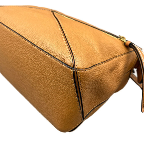 Loewe Small Puzzle Grained Calfskin Tan Loewe Small Puzzle Grained Calfskin Tan