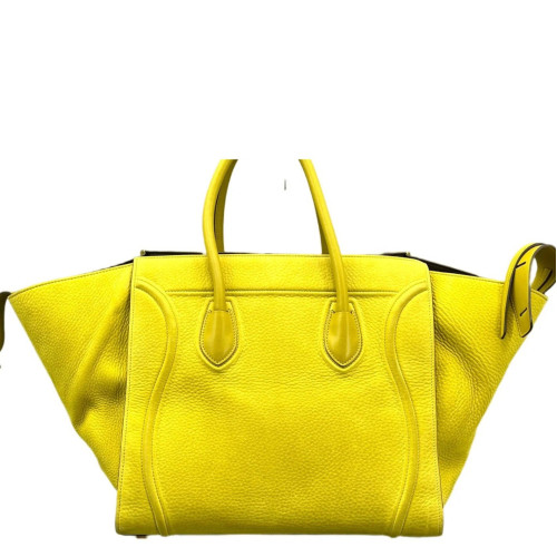 Celine Medium Big Bag Suede Yellow Celine Medium Big Bag Suede Yellow