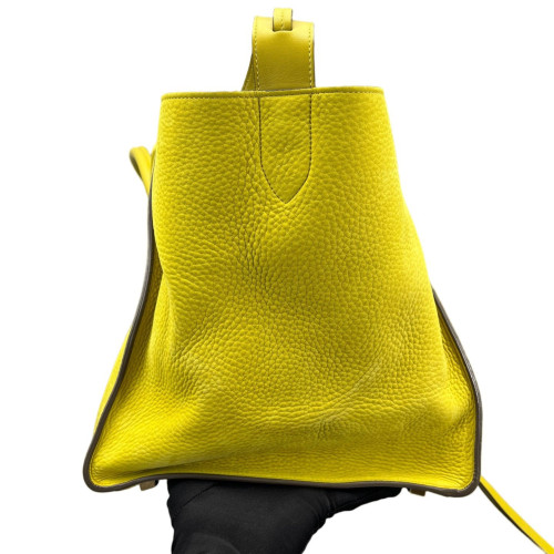 Celine Medium Big Bag Suede Yellow Celine Medium Big Bag Suede Yellow