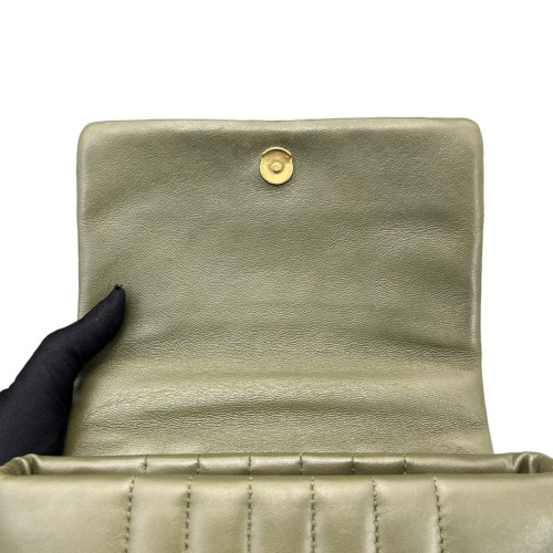 Burberry Small Lola Crossbody Bag Calfskin Kaki