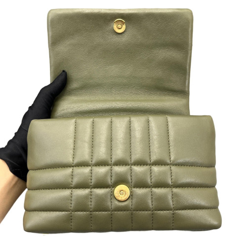Burberry Small Lola Crossbody Bag Calfskin Kaki