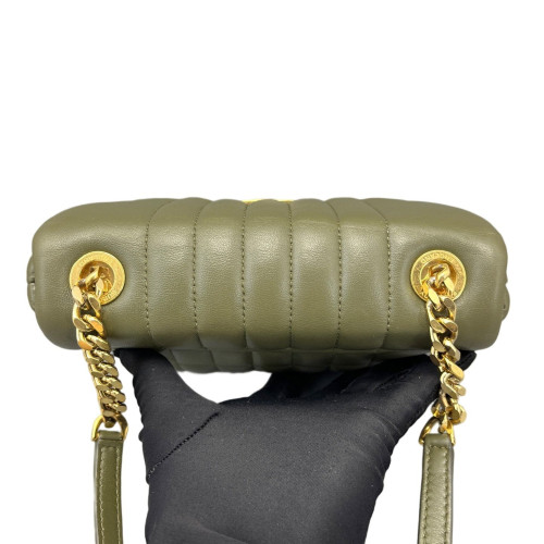 Burberry Small Lola Crossbody Bag Calfskin Kaki