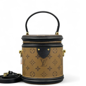Louis Vuitton Cannes Reverse Monogram Brown Black